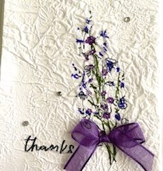 Flowers of Beauty – Using the Tissue Paper Technique