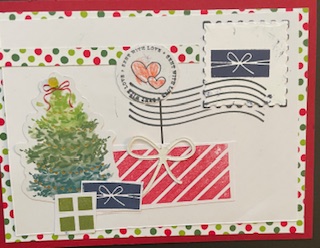 A Christmas Card With a Postcard Vibe