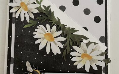 Daisies and Polka Dots Alternative  Card #1 Design – Daisy Daydream Paper Pumpkin
