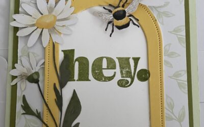 Saying Hey With Daisies Alternate Card #2 -Daisy Daydream Paper Pumpkin