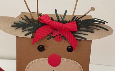Cute Reindeer Treat Box