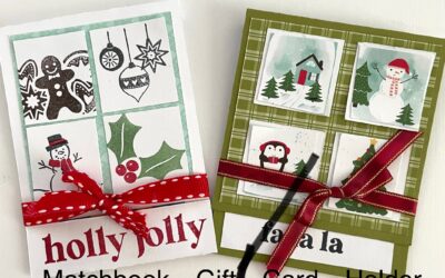 Matchbook Style Gift Card Holder