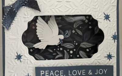 Peace Love & Joy Pop Up Card