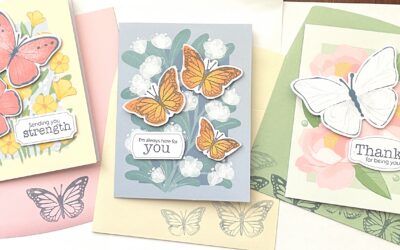 Start Crafting with Me: Butterfly Garden Kit Cards