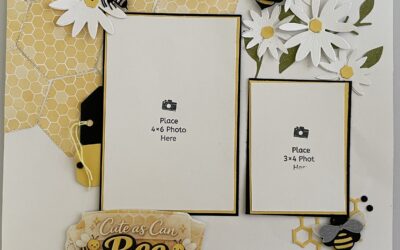 A Bee‑Themed Layout for My Granddaughter’s Halloween