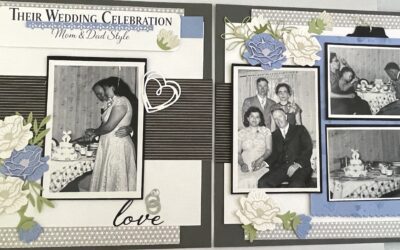 Scrapbooking a Family Wedding Memory