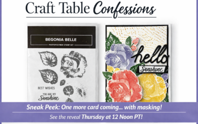 Craft Table Confessions