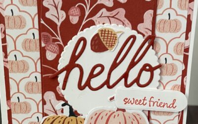 Leaves, Pumpkins, Sunflowers – An Autumn Center Pop UP Fun Fold