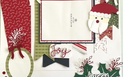 A Scrapbook Sketch With a Christmas Twist