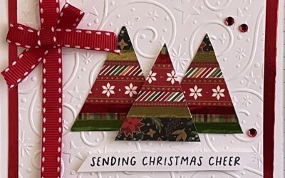 Easy Christmas Card Made with Washi Tape | Simple Handmade Holiday Card
